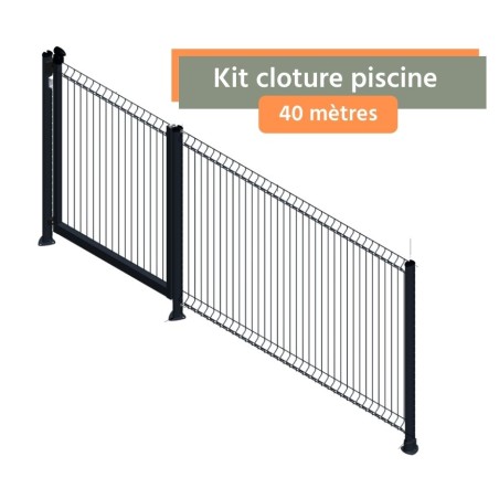 Kit de clôture piscine en...