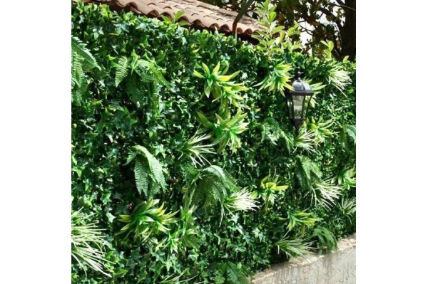 créer un mur végétal artificiel exotic