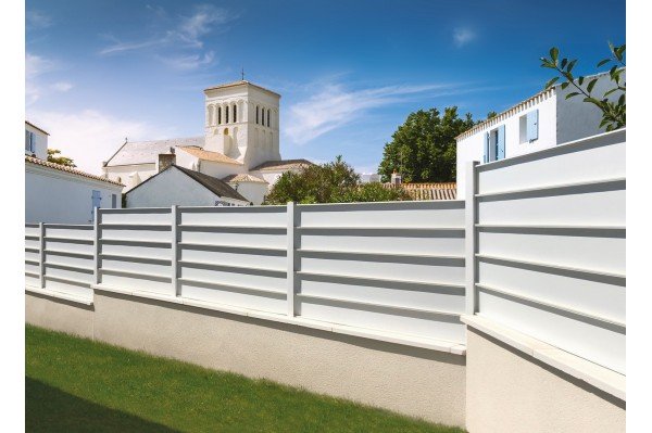 Vente de lames en aluminium 20cm pour panneau de clôture