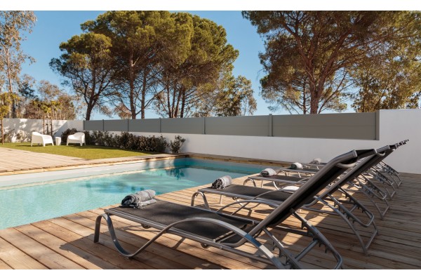 Vente en ligne de lames pour clôture aluminium 25 cm