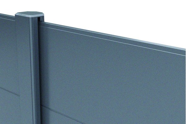 Poser des panneaux de clôture en aluminium lames larges