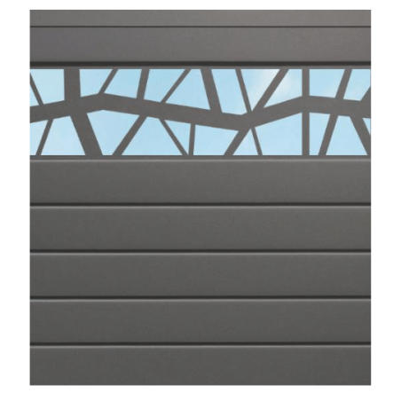 Vente de lames décor liane pour clôture aluminium