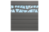 Vente de lames décor liane pour clôture aluminium