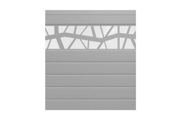 Achat d'une lame décor liane pour clôture aluminium