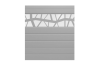 Achat d'une lame décor liane pour clôture aluminium