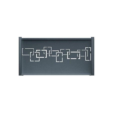 Commander un panneau pour clôture aluminium motif Labyrinthe