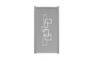 Commander un panneau de clôture aluminium vertical motif labyrinthe