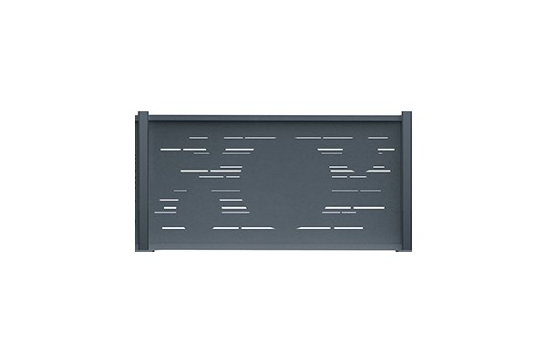 Achat d'un panneau de clôture aluminium motif graphique