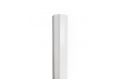 Pareclose de finition pour poteau de clôture aluminium blanche Pareclose de finition pour poteau de clôture aluminium blanche