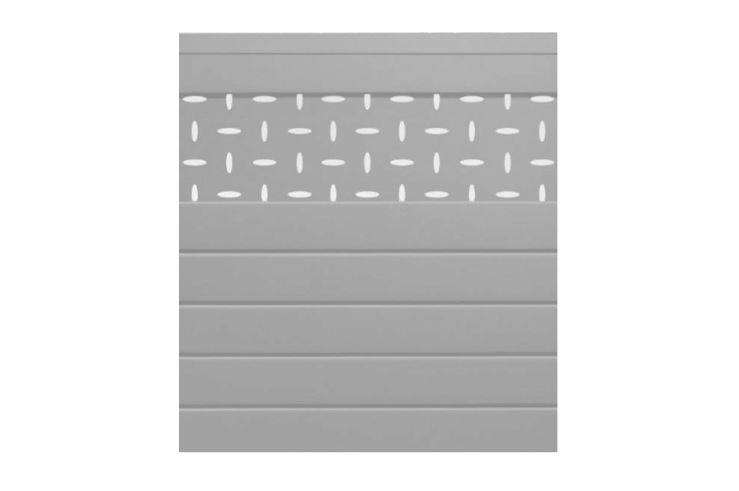Où acheter des lames décoratives pour clôture aluminium motif ellipse