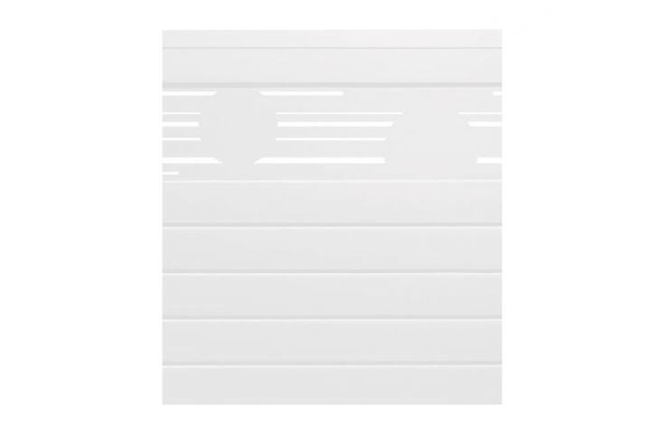 Où trouver des lames décoratives pour clôture aluminium motif graphique