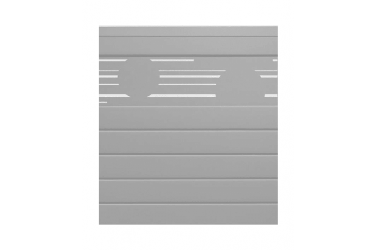 Installer une lame décor graphique pour clôture aluminium