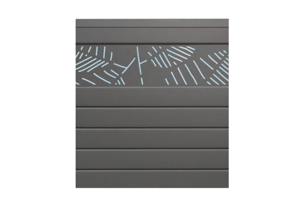 Où acheter des lames décoratives pour clôture aluminium motif fougère