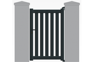 Portillon aluminium SUR...