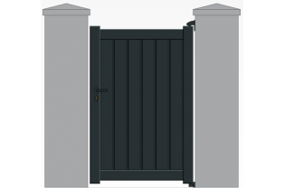 Portillon aluminium SUR...