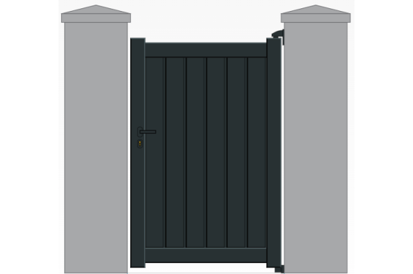 Portillon aluminium SUR...
