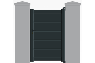 Portillon aluminium SUR...