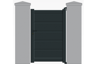 Portillon aluminium SUR...
