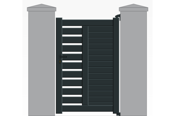Portillon aluminium SUR...