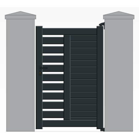 Portillon aluminium SUR...