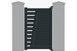 Portillon aluminium SUR...