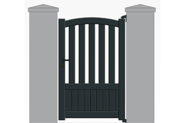 Portillon aluminium SUR...