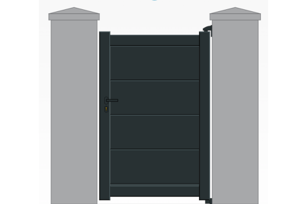 Portillon aluminium SUR...