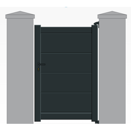 Portillon aluminium SUR...