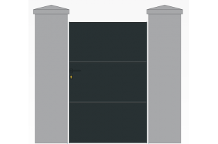 Portillon aluminium SUR...