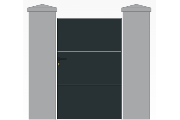 Portillon aluminium SUR...