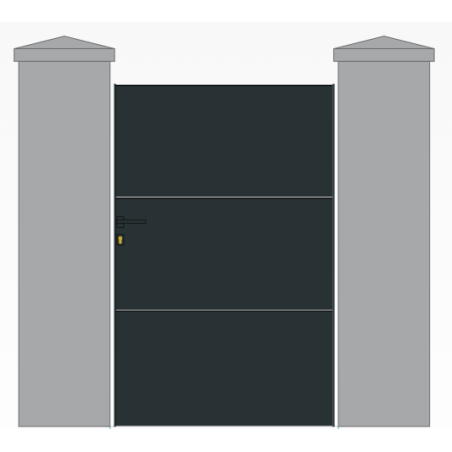 Portillon aluminium SUR...