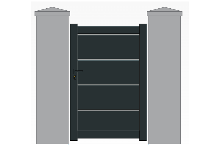 Portillon aluminium SUR...
