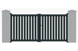 Portail battant aluminium...