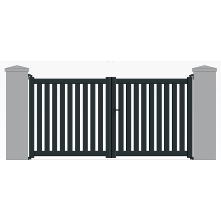 Portail battant aluminium...