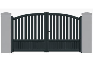 Portail battant aluminium...