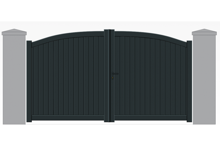 Portail battant aluminium...