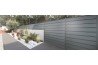 Acheter en ligne un panneau de clôture en aluminium ajouré avec entretoises simples