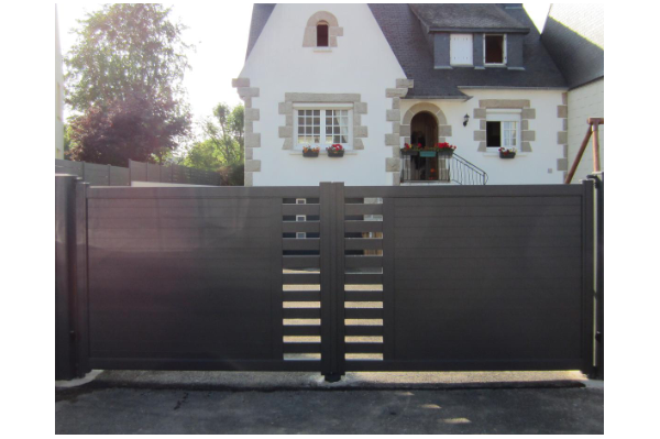 Portail battant aluminium...