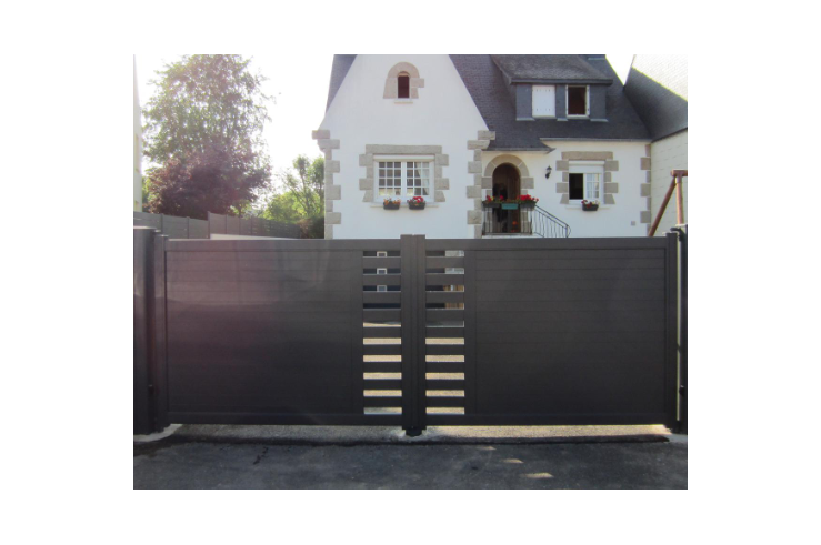 Portail battant aluminium...