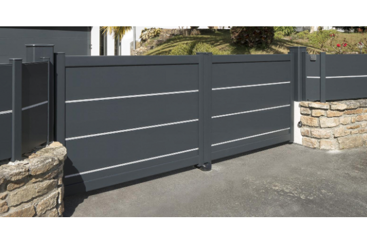 Portail battant aluminium... Portail battant aluminium...