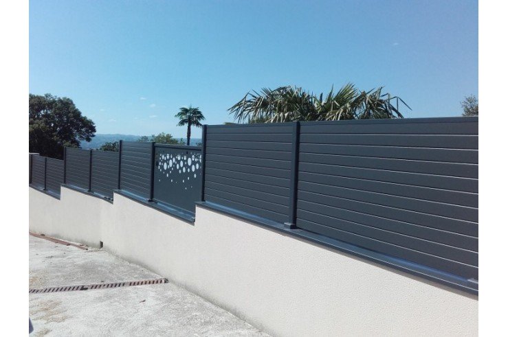 Où trouver un panneau pour clôture aluminium motif bulle Où trouver un panneau pour clôture aluminium motif bulle