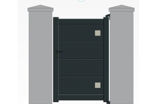 Portillon aluminium SUR...