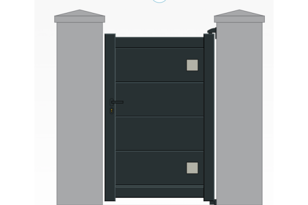 Portillon aluminium SUR...
