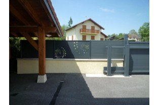Commander un panneau pour clôture en aluminium design