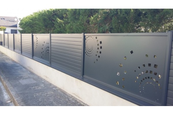 Où trouver un panneau pour clôture en aluminium décoratif