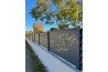 Vente en ligne de panneaux de clôture aluminium décoratifs motif floral
