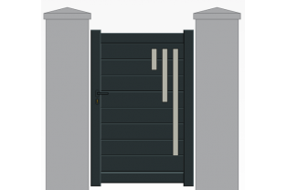 Portillon aluminium SUR...