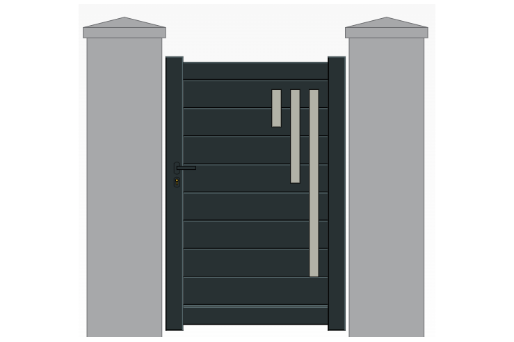 Portillon aluminium SUR... Portillon aluminium SUR...