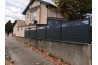 Acheter une lame décor alu brossé pour clôture en aluminium