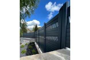 Où acheter des lames décor baton pour clôture aluminium